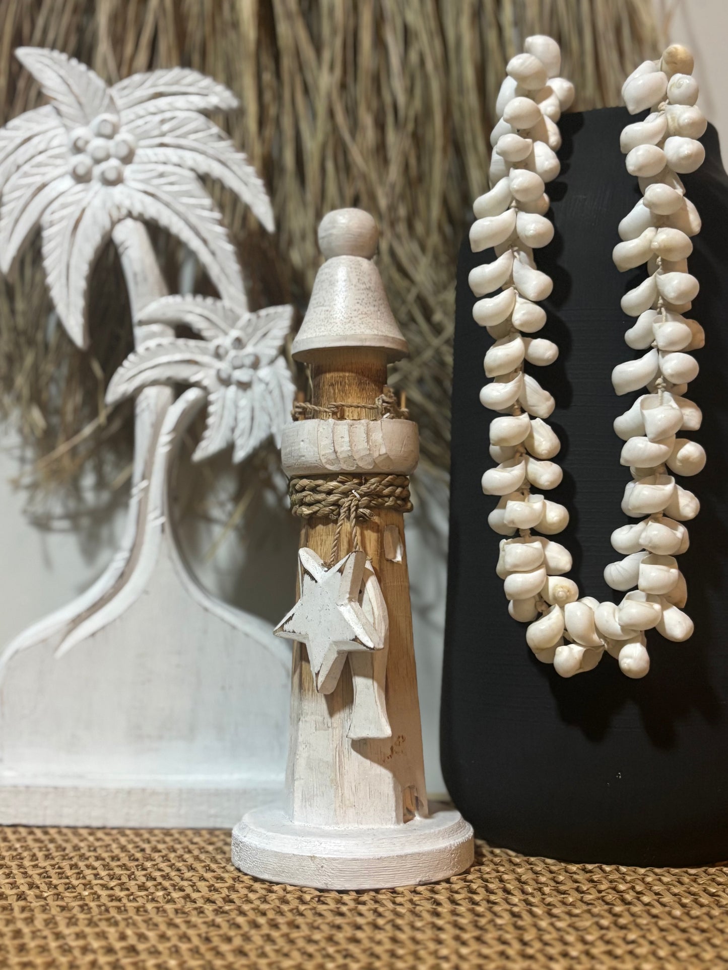 Byron Lighthouse | White | Medium