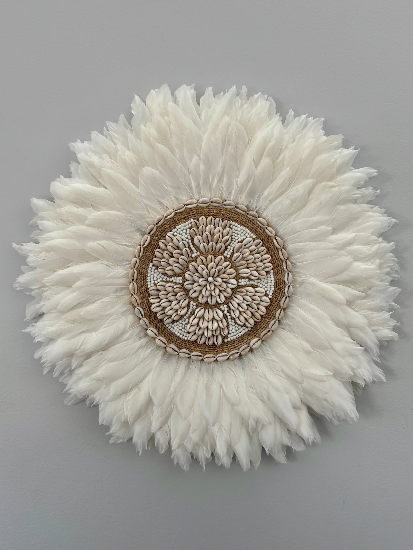 Ombak Feather & Shell Juju | 50cm