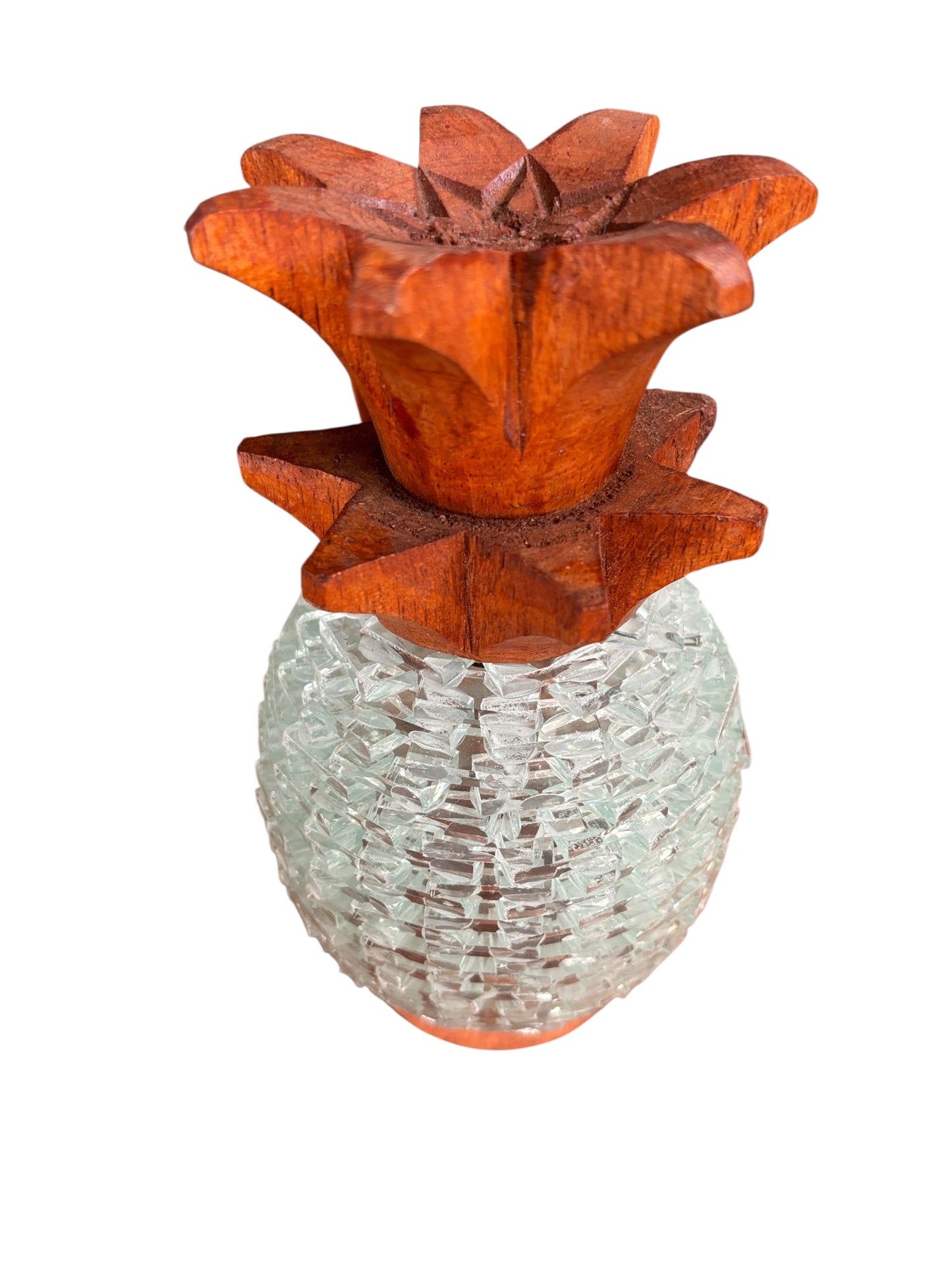 Glass Pineapple | 3 Sizes Available | Natural Stained