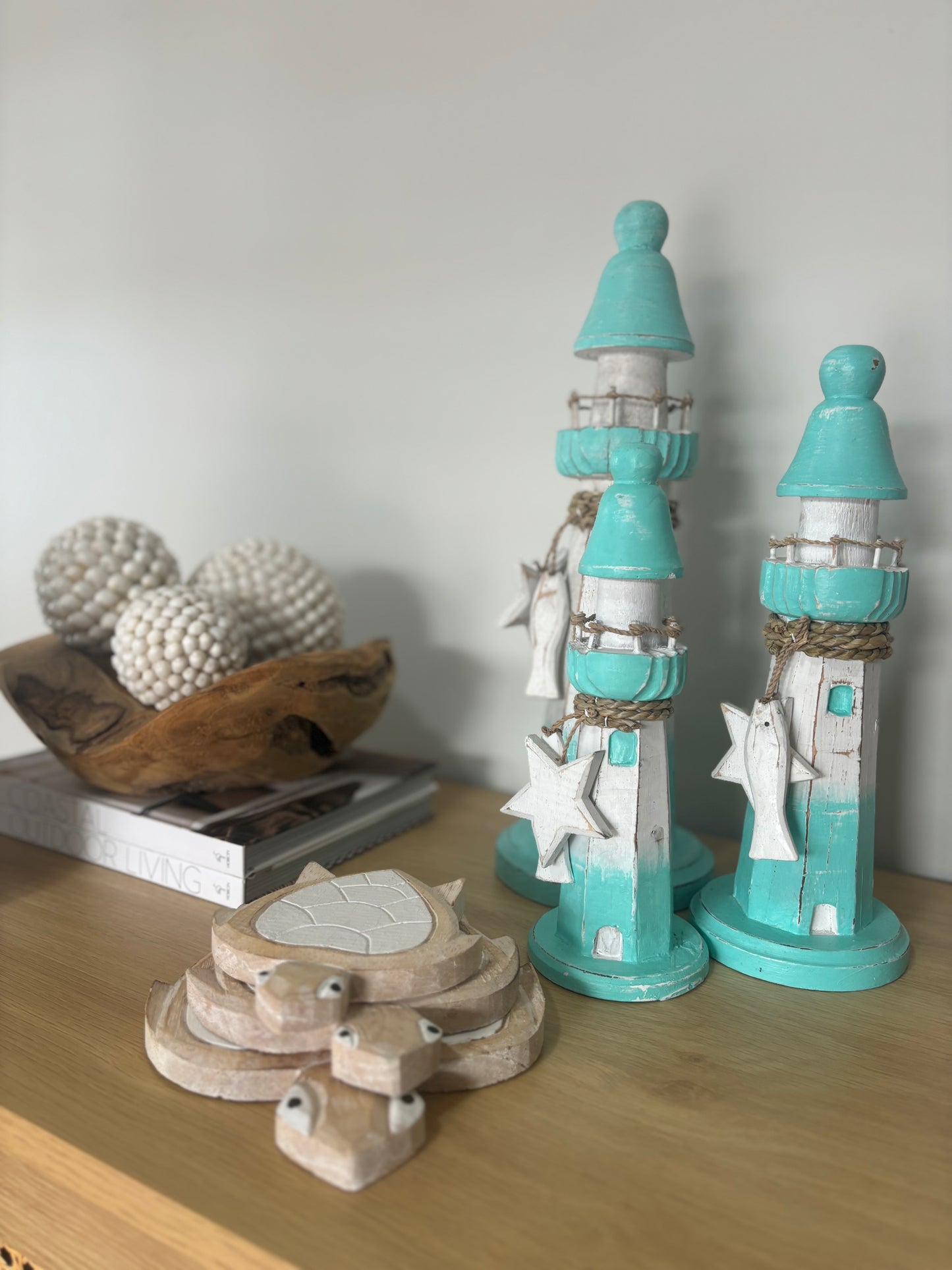 Byron Lighthouse | Turquoise | Large