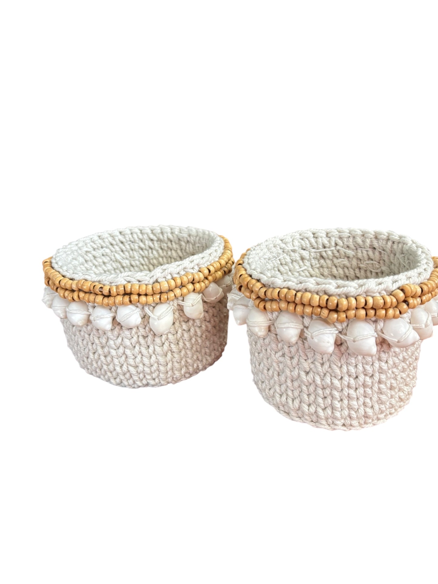 Bohemian Chic Knitted Baskets | 3 Sizes Available