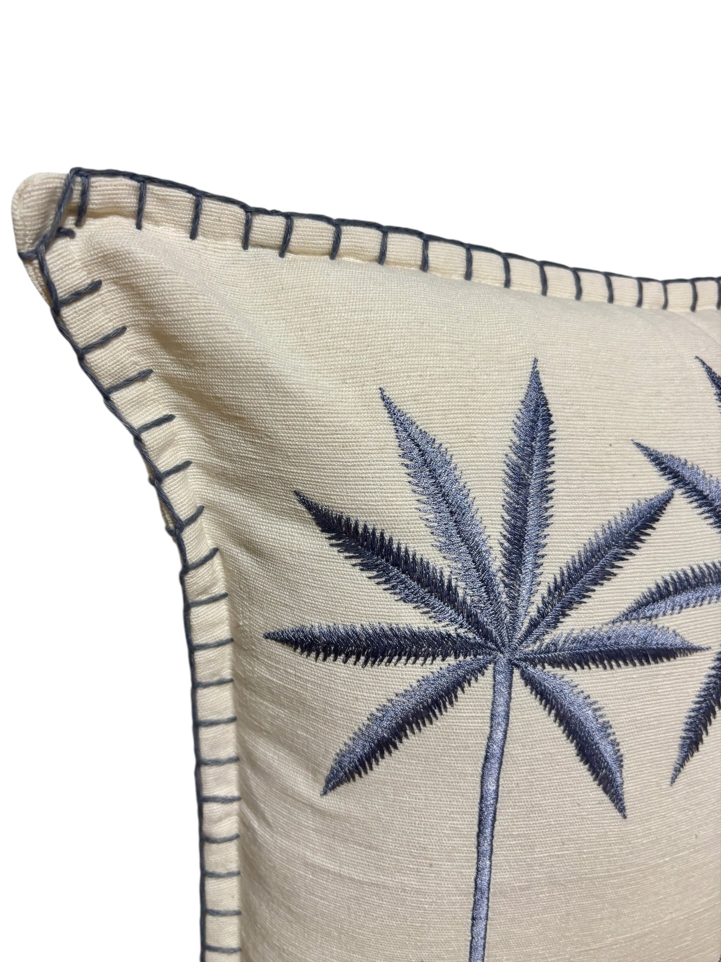 Blue Water Palms Cushion Cover | 40x40cm