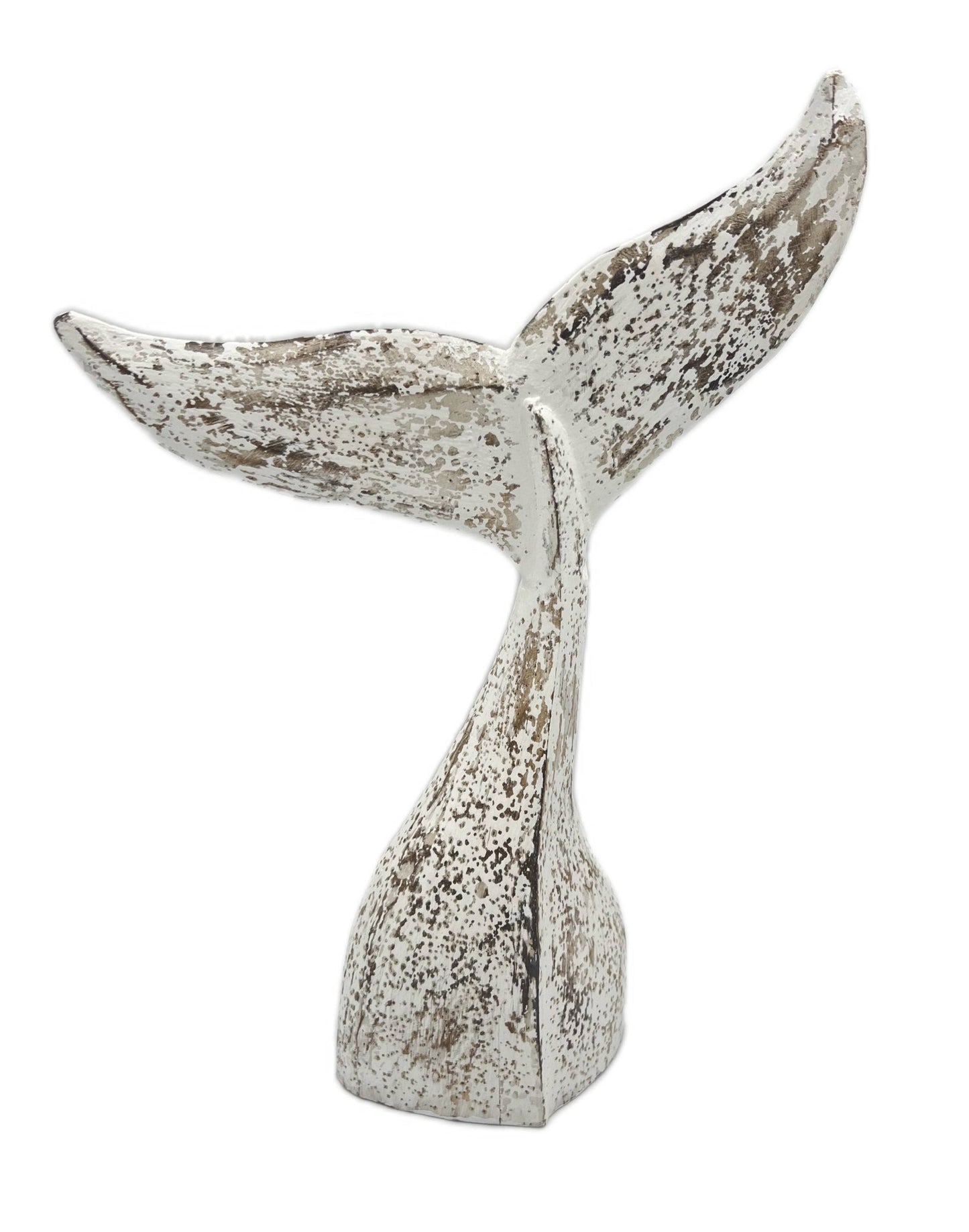 Whale Tail | Rustic White | 3 Sizes Available