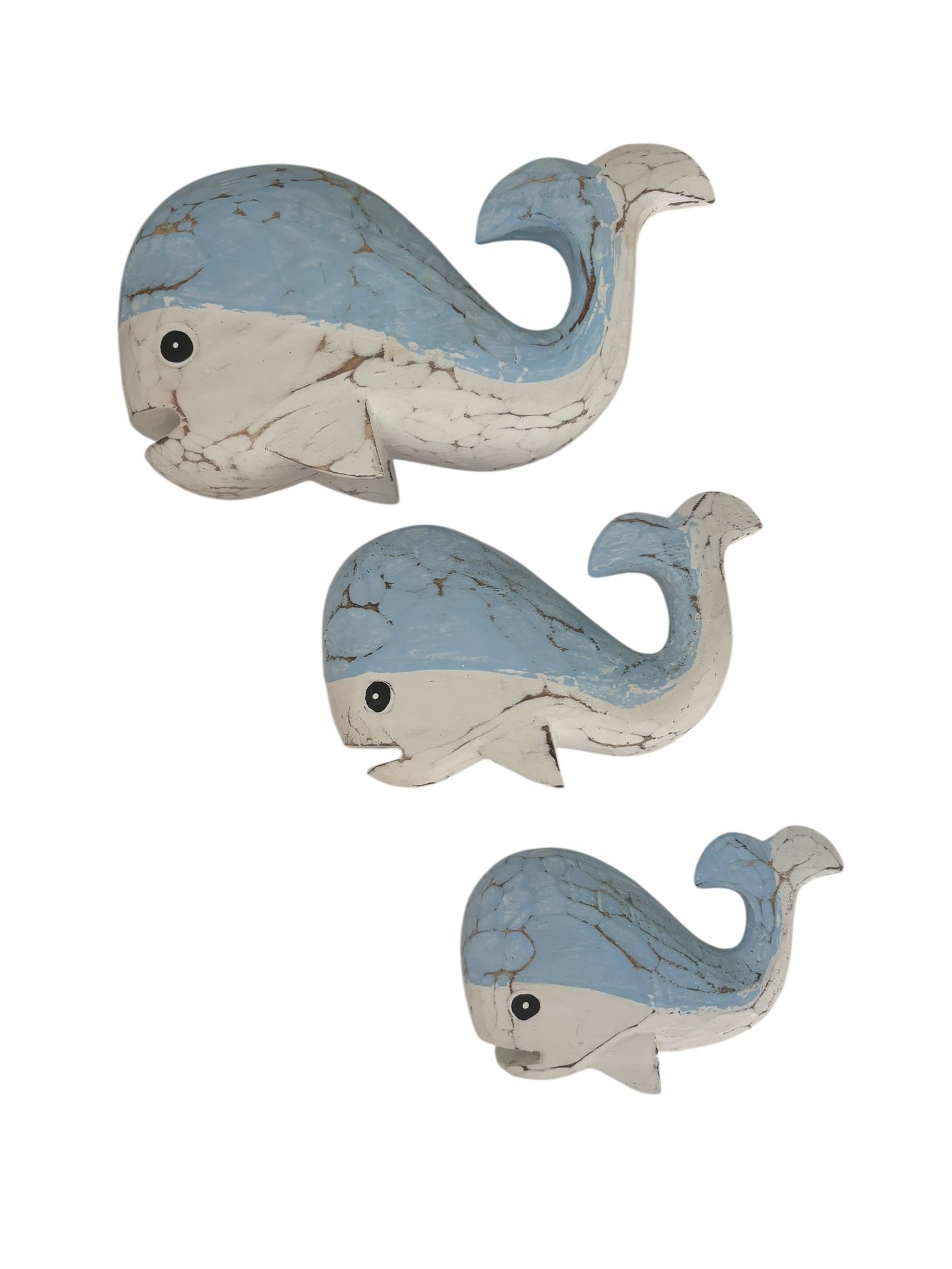 Whale Pod | Blue | Set of 3