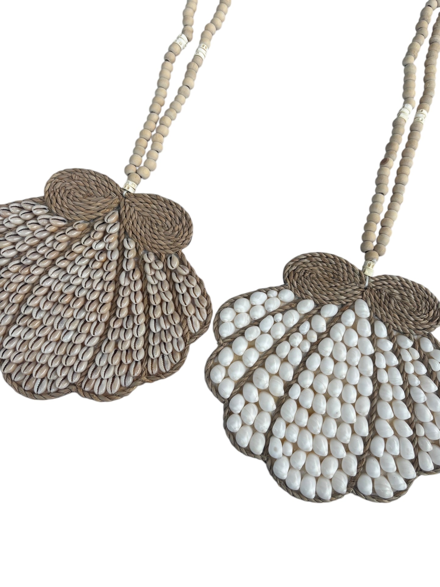 Shell Tassel | White Buteng Shell