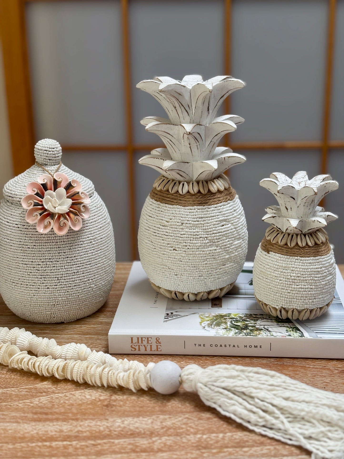 Beaded Pineapple | 3 Sizes Available