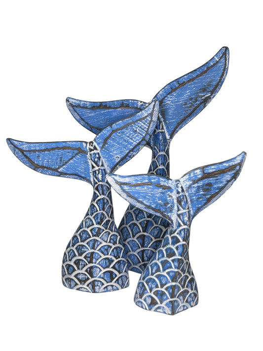 Whale Tail | Ocean Blue | 3 Sizes Available