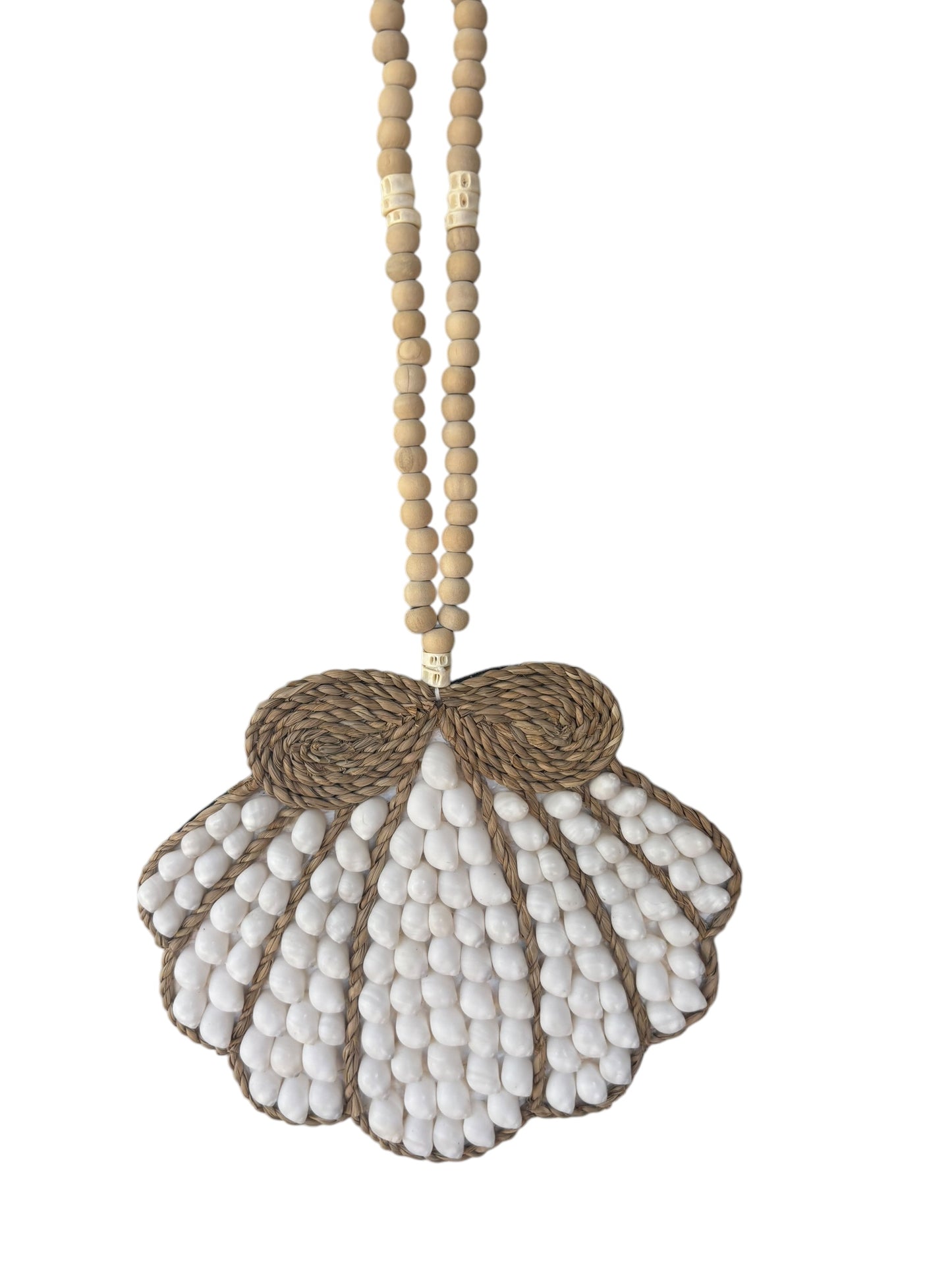 Shell Tassel | White Buteng Shell