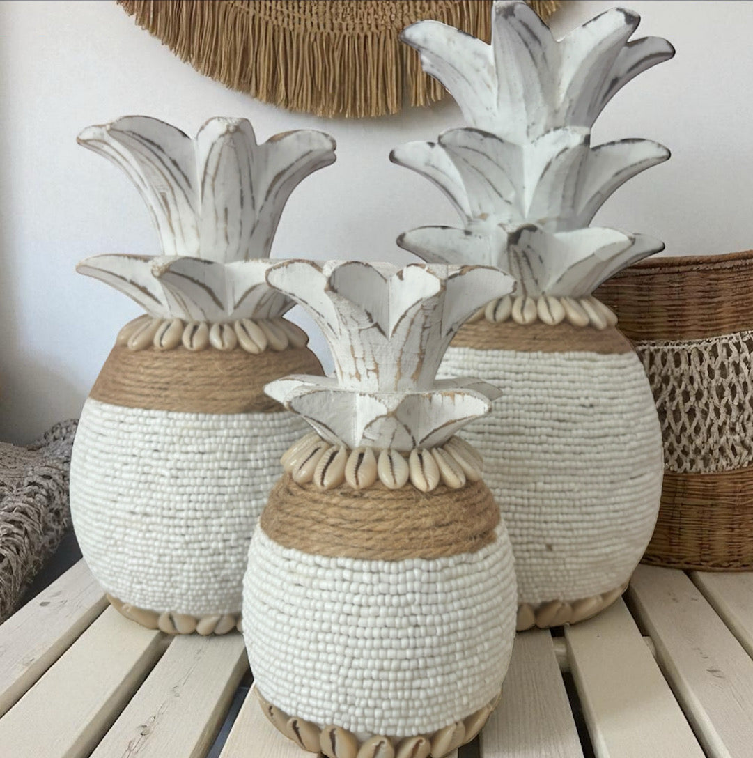 Beaded Pineapple | 3 Sizes Available