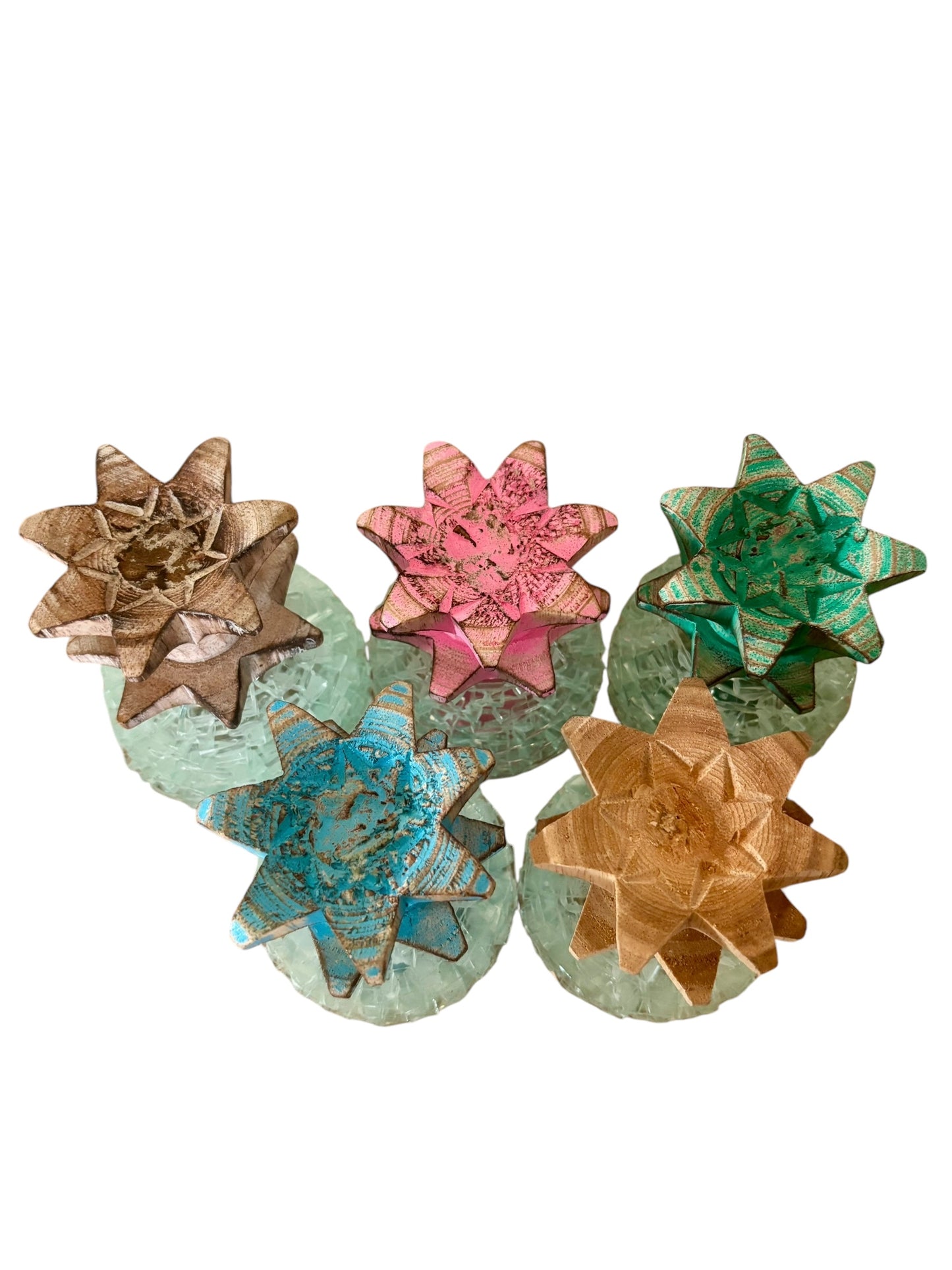 Glass Pineapple | Small | Blue