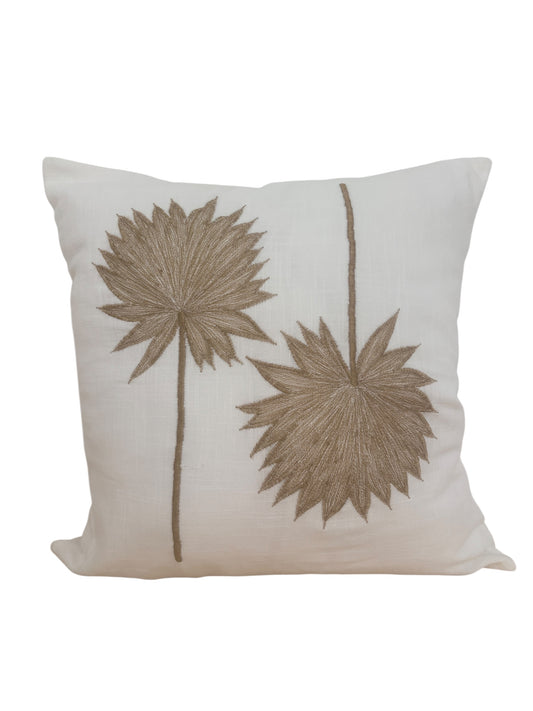 Golden Palm Cushion Cover | 50x50cm