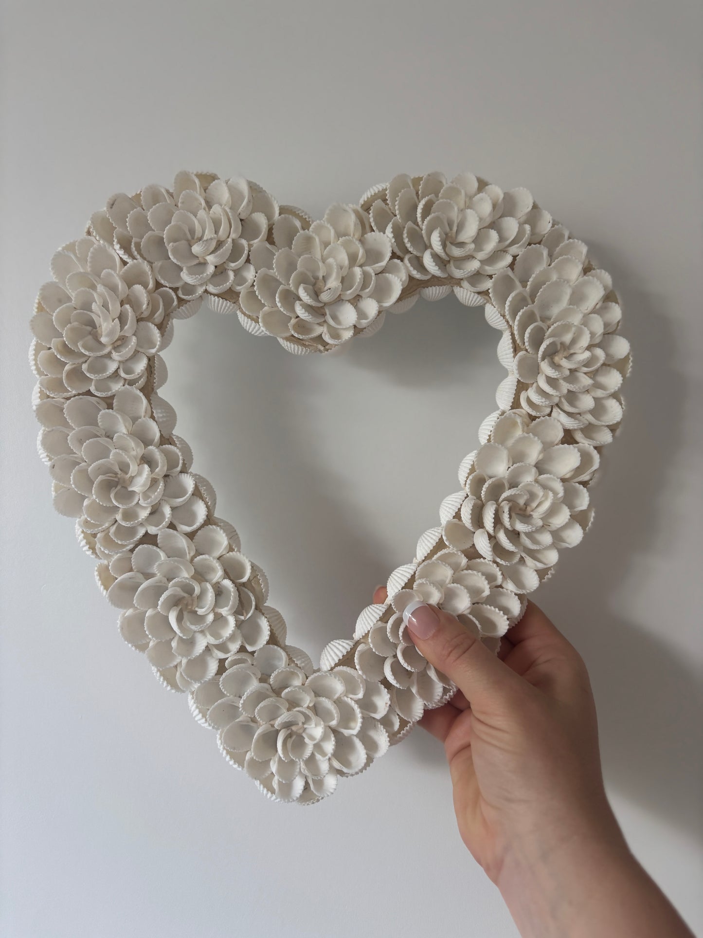 Shell Heart Wreath | Flower Petals