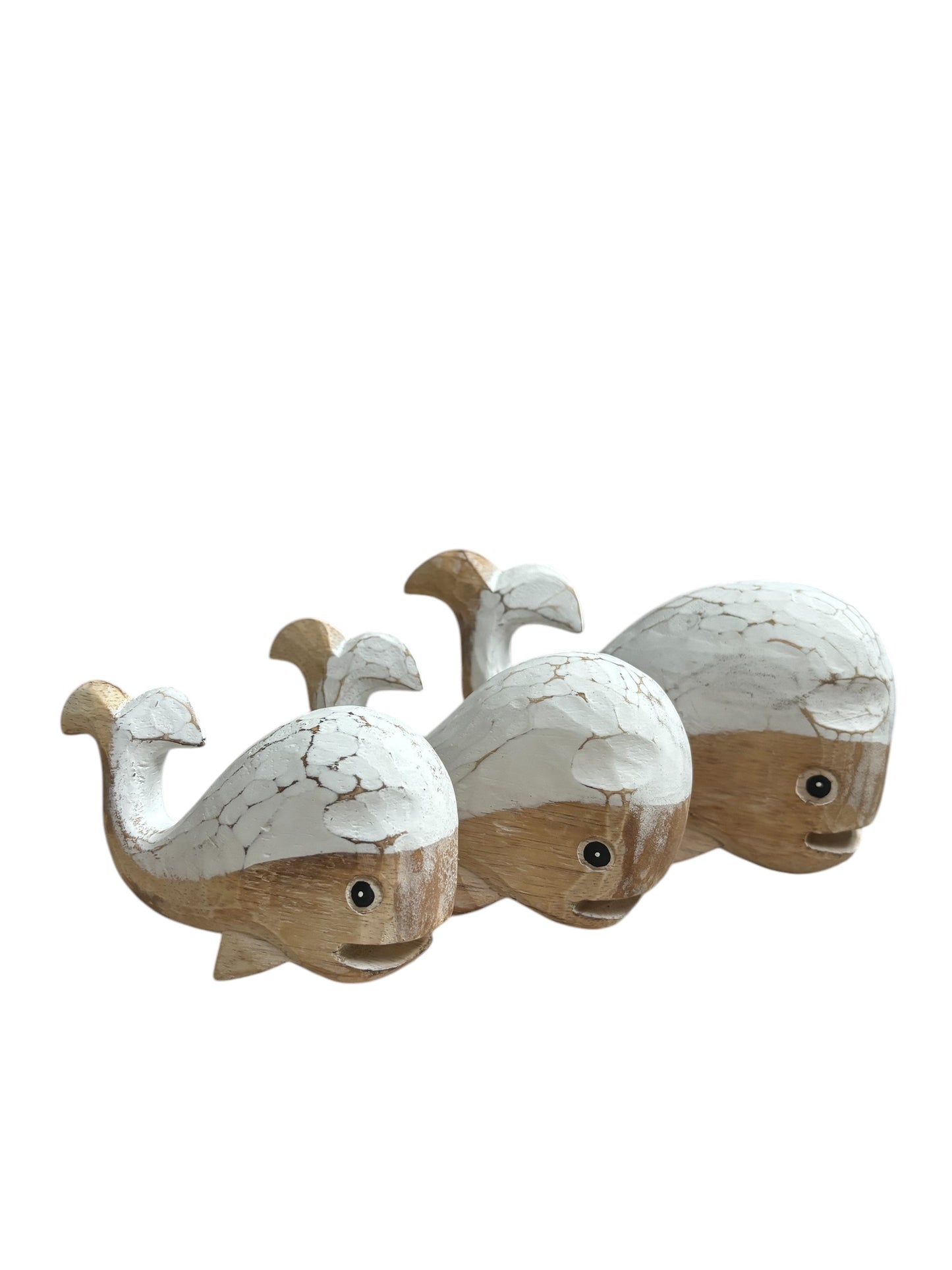 Whale Pod | White | Set of 3
