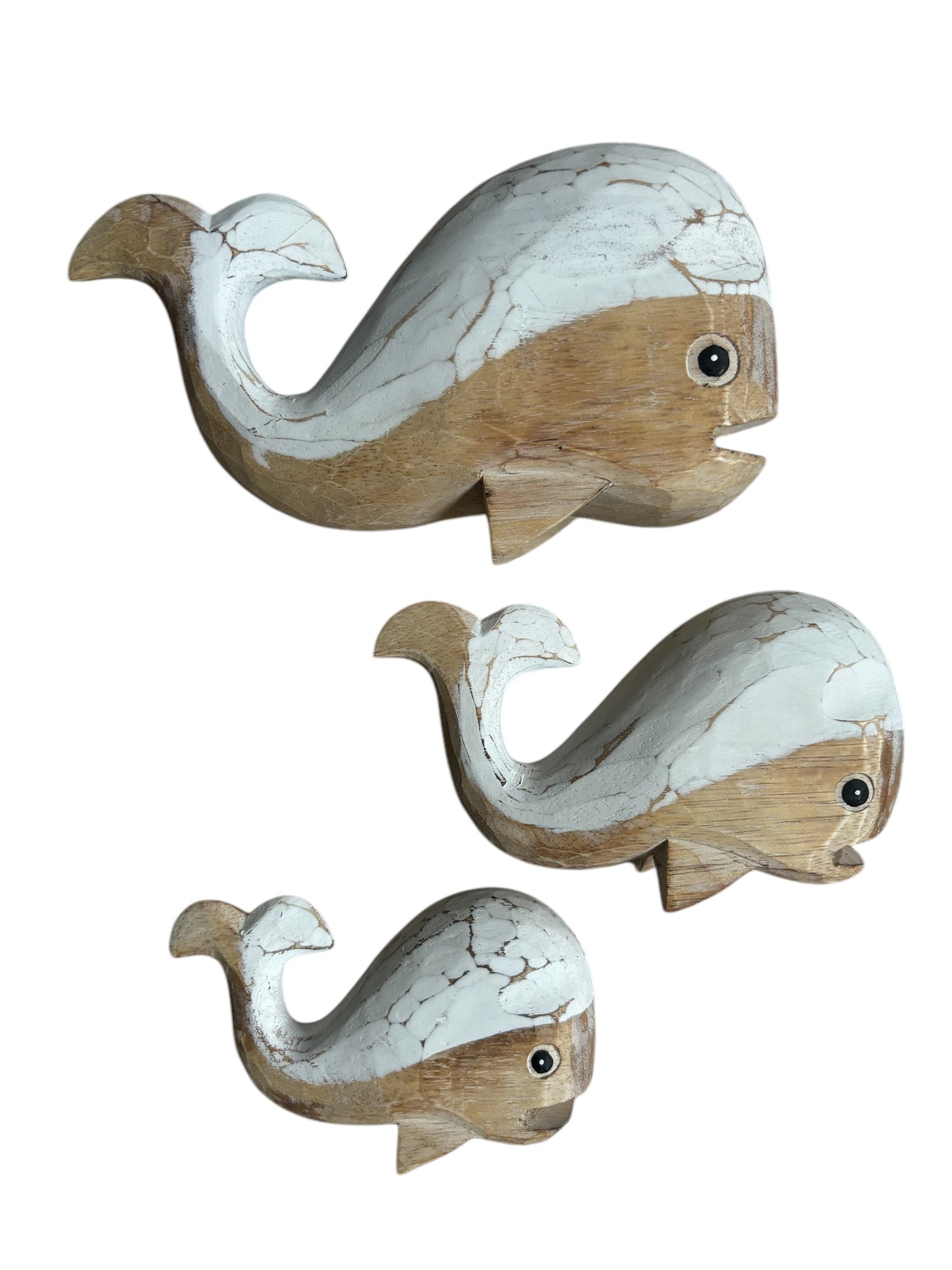 Whale Pod | White | Set of 3