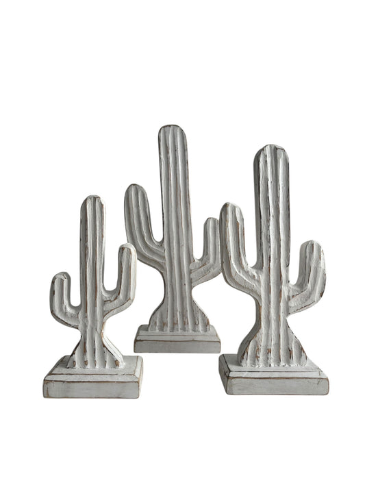 Cowboy Cactus | Natural Whitewashed | 3 Sizes Available