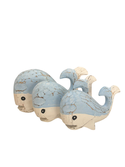 Whale Pod | Blue | Set of 3