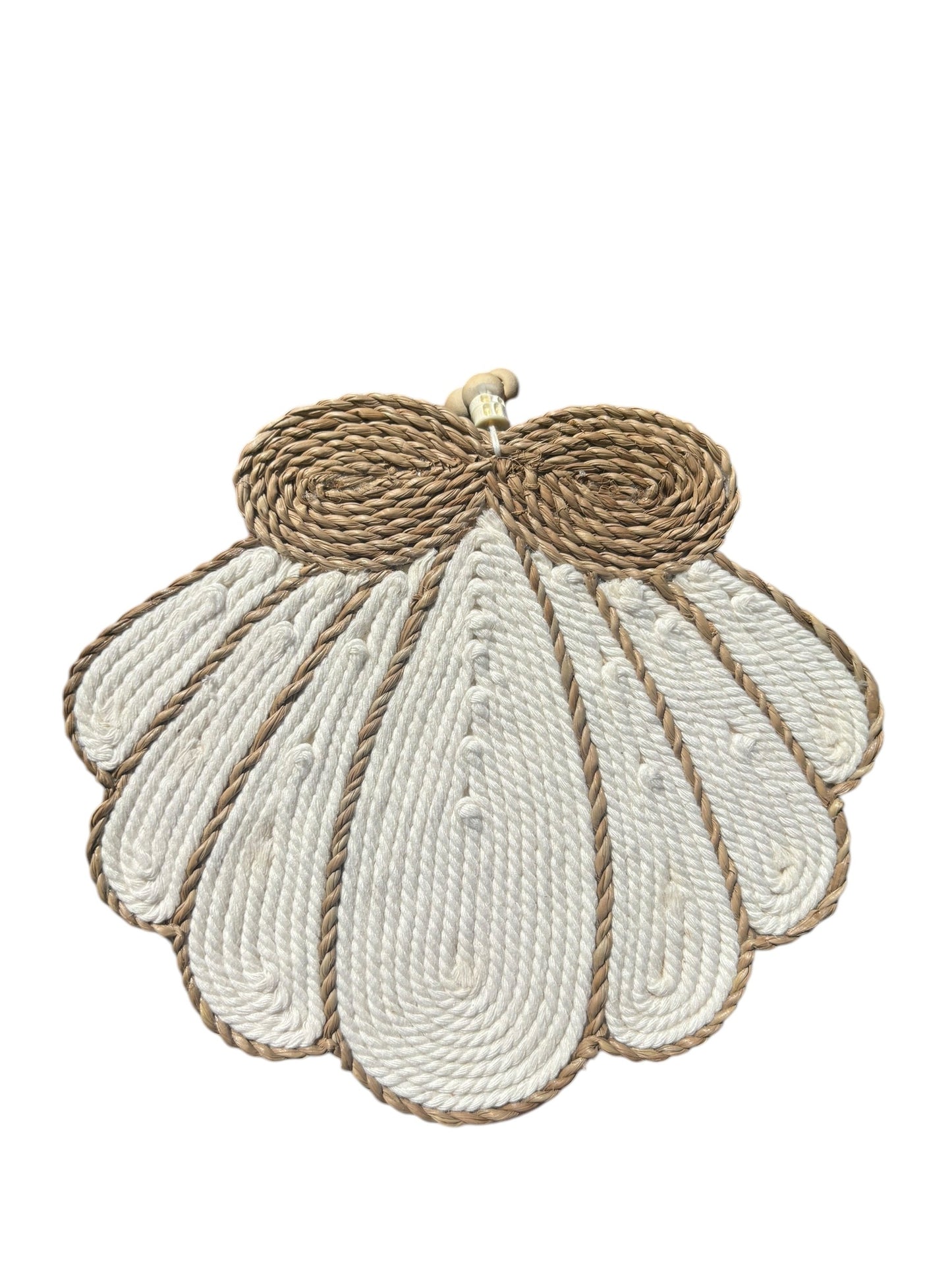 Shell Tassel | Natural Jute